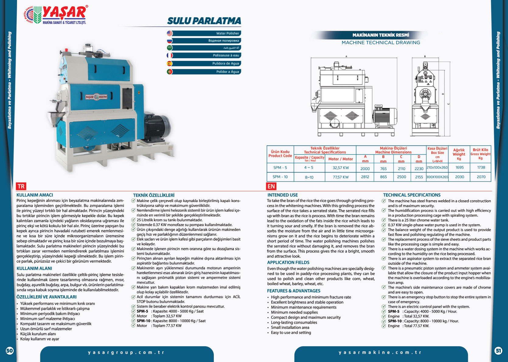 Sulu Parlatma katalog sayfası