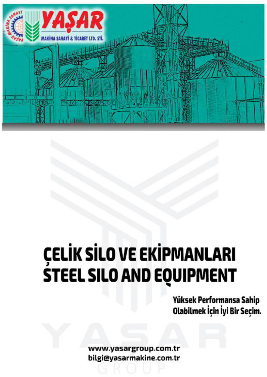 Çelik Silo ve Ekipmanları Kataloğu - 1
